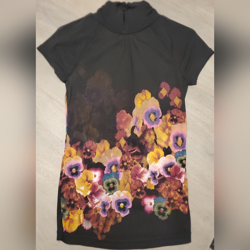 Beautiful Autumn, Mexx sheer blouse sz.Small NWOT